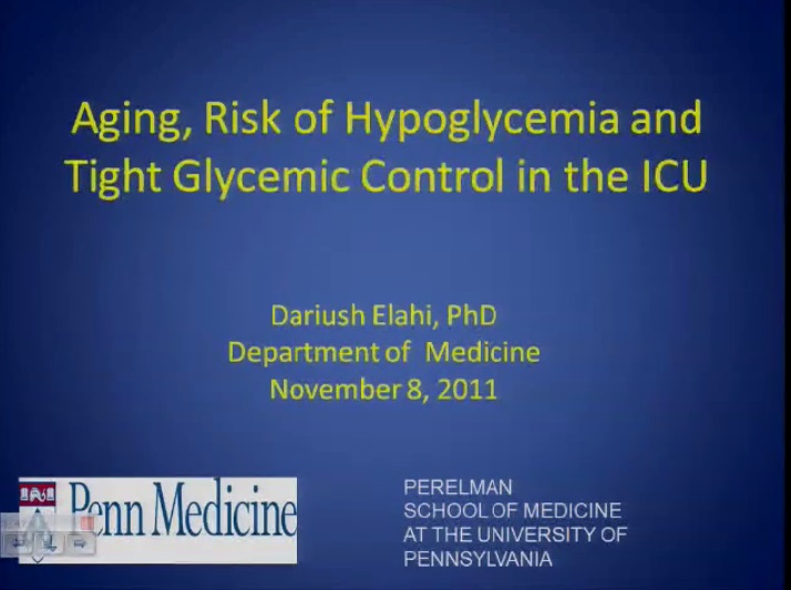 2011-11-08 Aging Risk of Hypoglycemia - Elahi