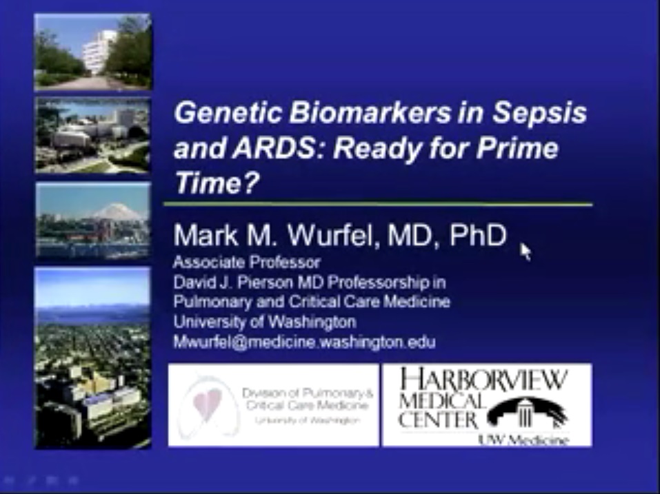 2014-10-09 Genetic Markers in ARDS and Sepsis - Wurfel