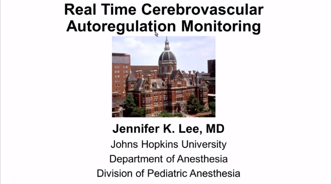 2019-06-11 Real Time Cerebrovascular Autoregulation Monitoring - Lee